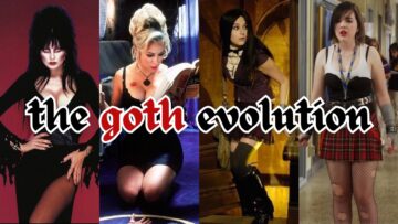 the evolution of goths in pop culture 🦇💀🥀