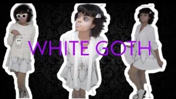 WHITE GOTH LOOKBOOK